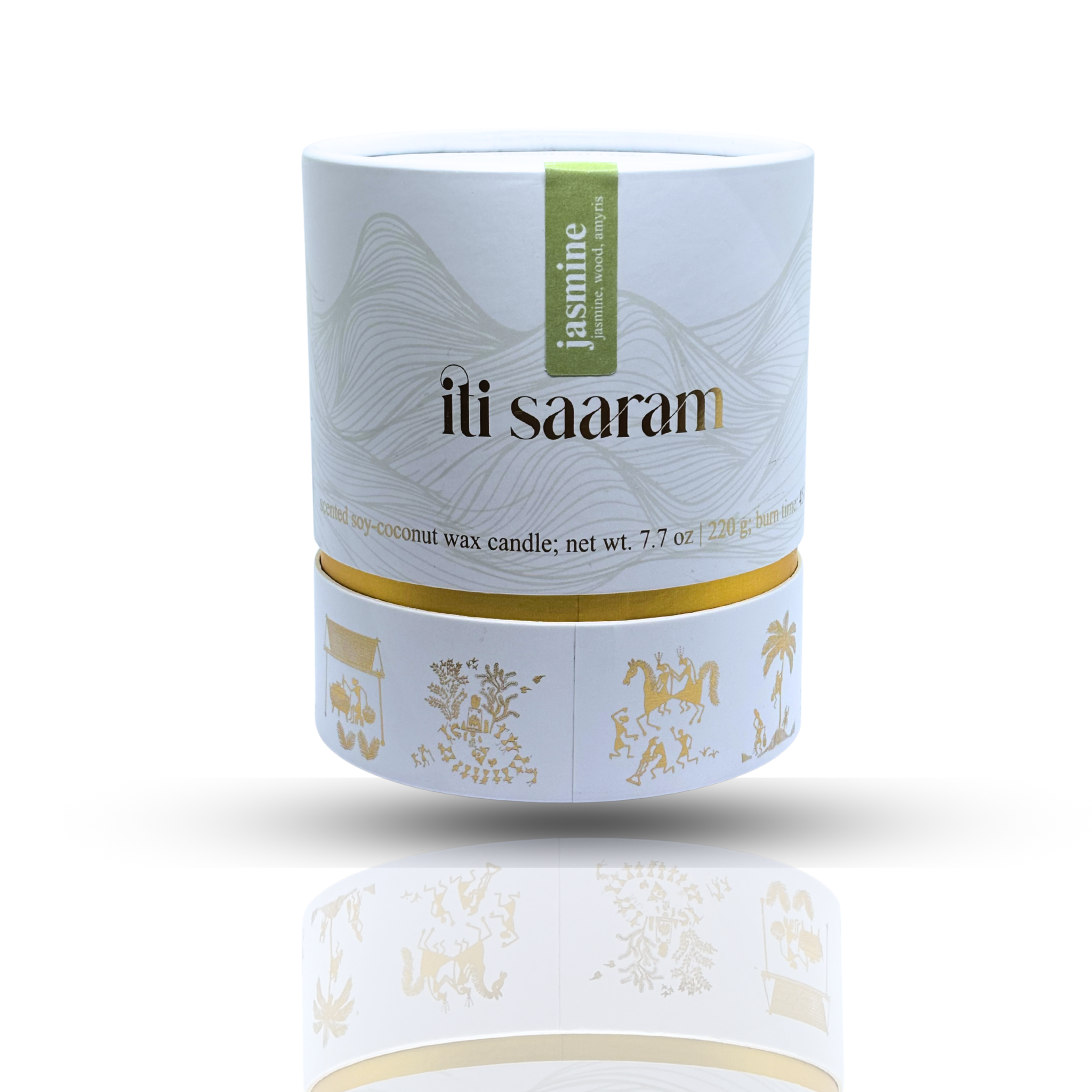 Jasmine | Floral Handcrafted Soy Wax Candle | Summer Jasmine