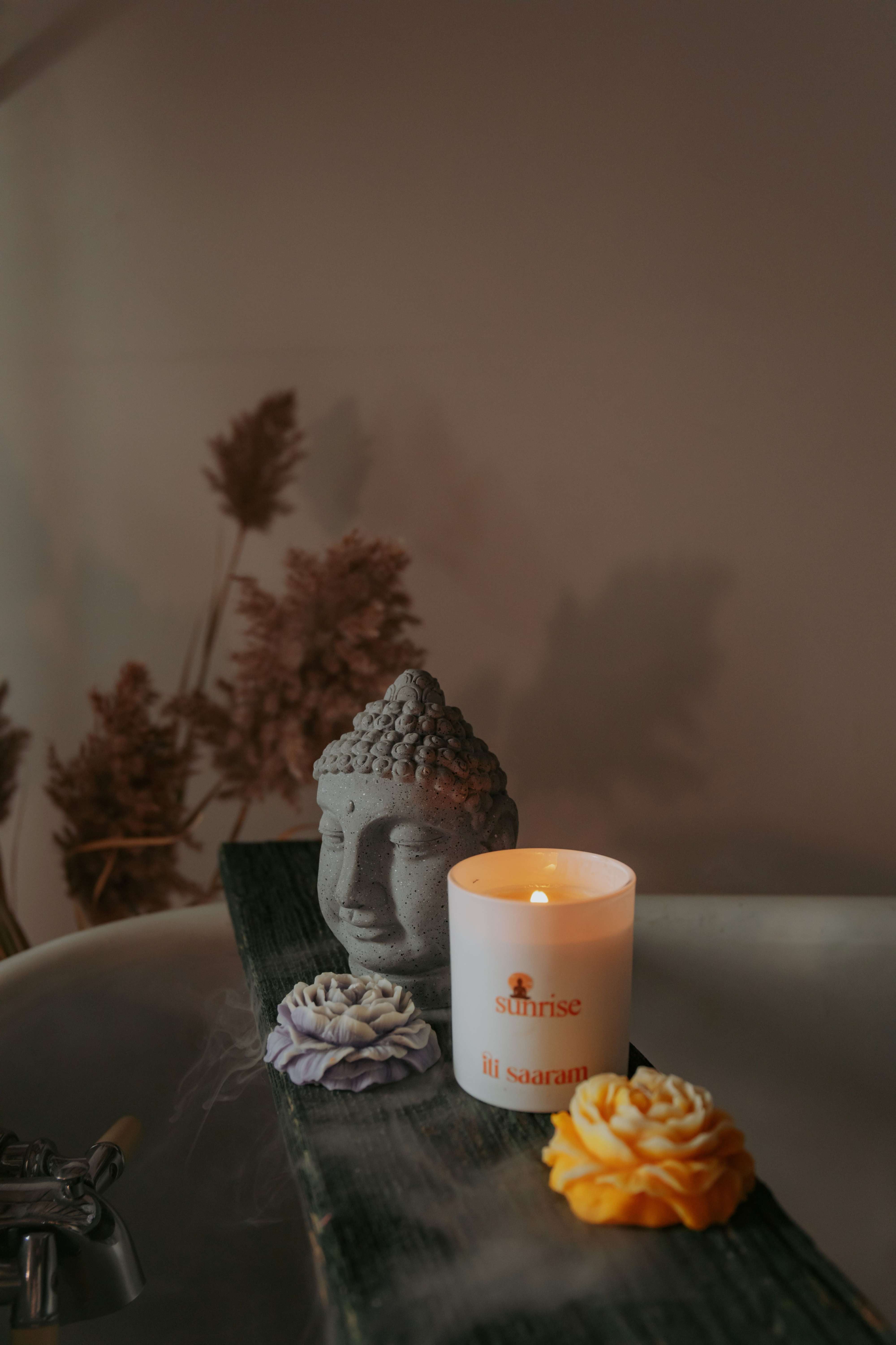 Sunrise | Clean Burning Soy Candle | Fresh Lemongrass Scent