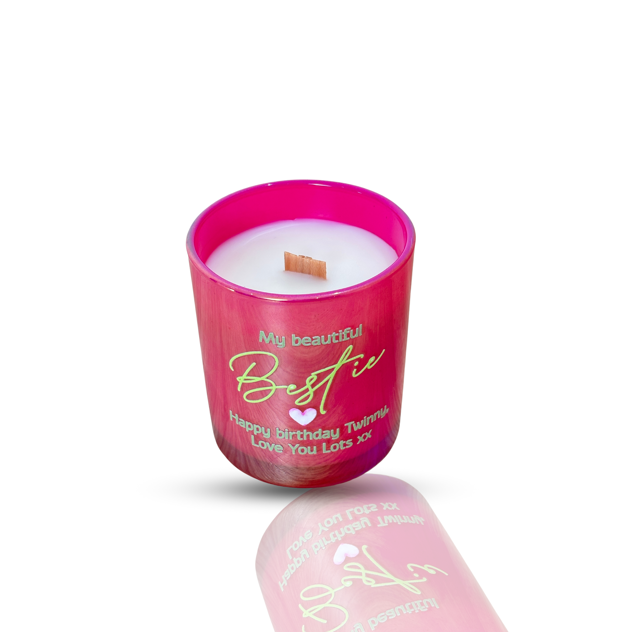 Bestie | Soy Candle Gift for Friends | Blackberry Cocktail or Unscented