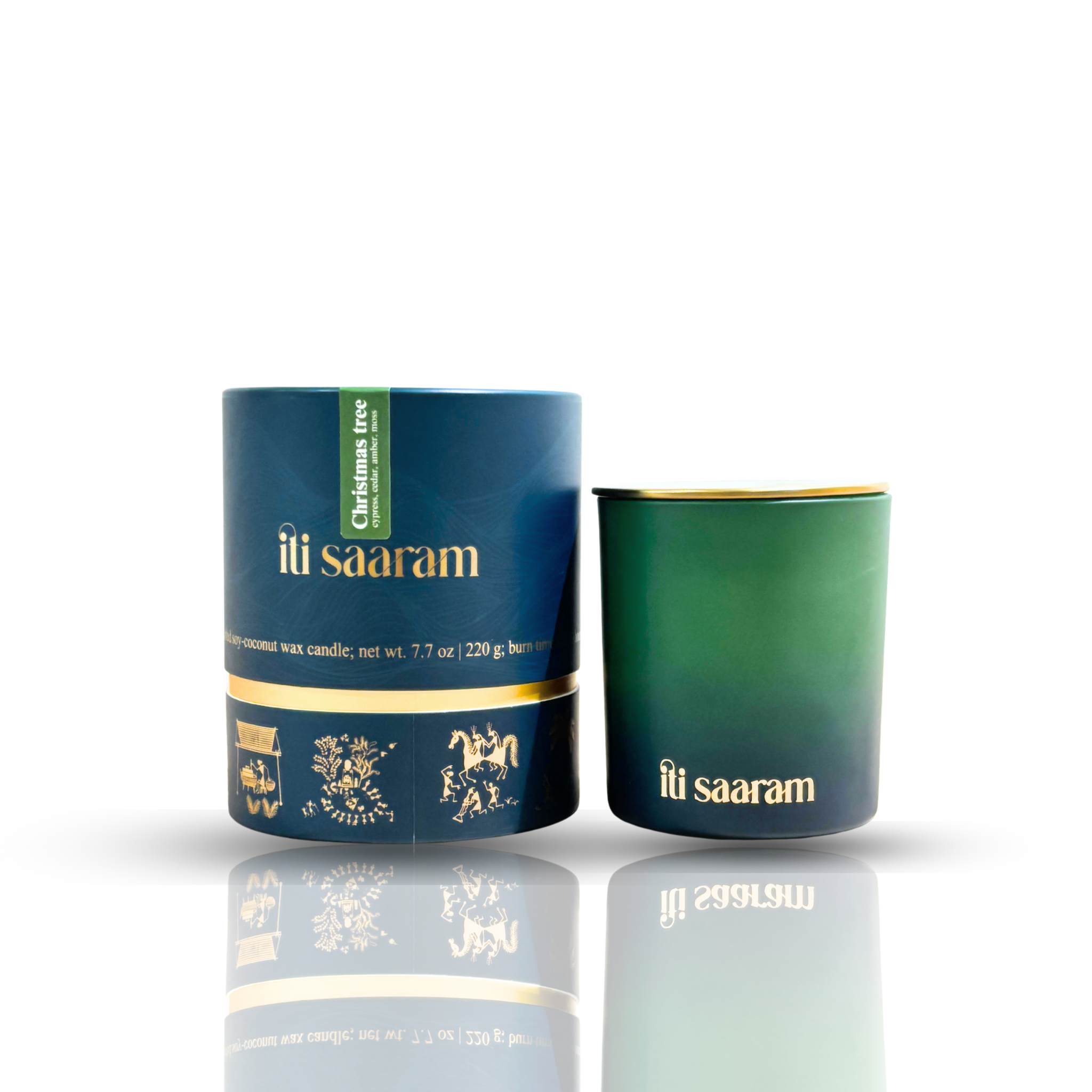 Christmas Tree | Winter Handcrafted Soy Wax Candle | Holidy Edition