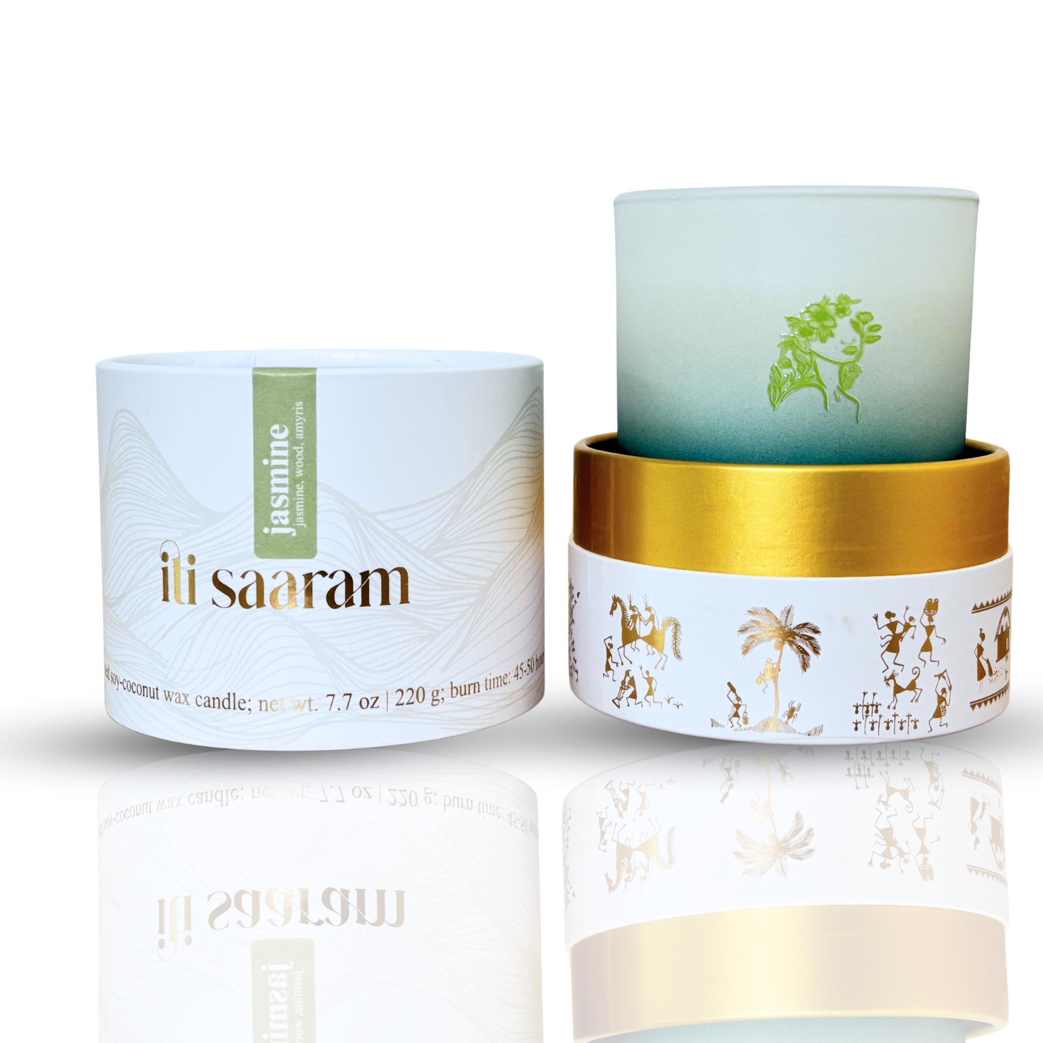 Jasmine | Floral Handcrafted Soy Wax Candle | Summer Jasmine