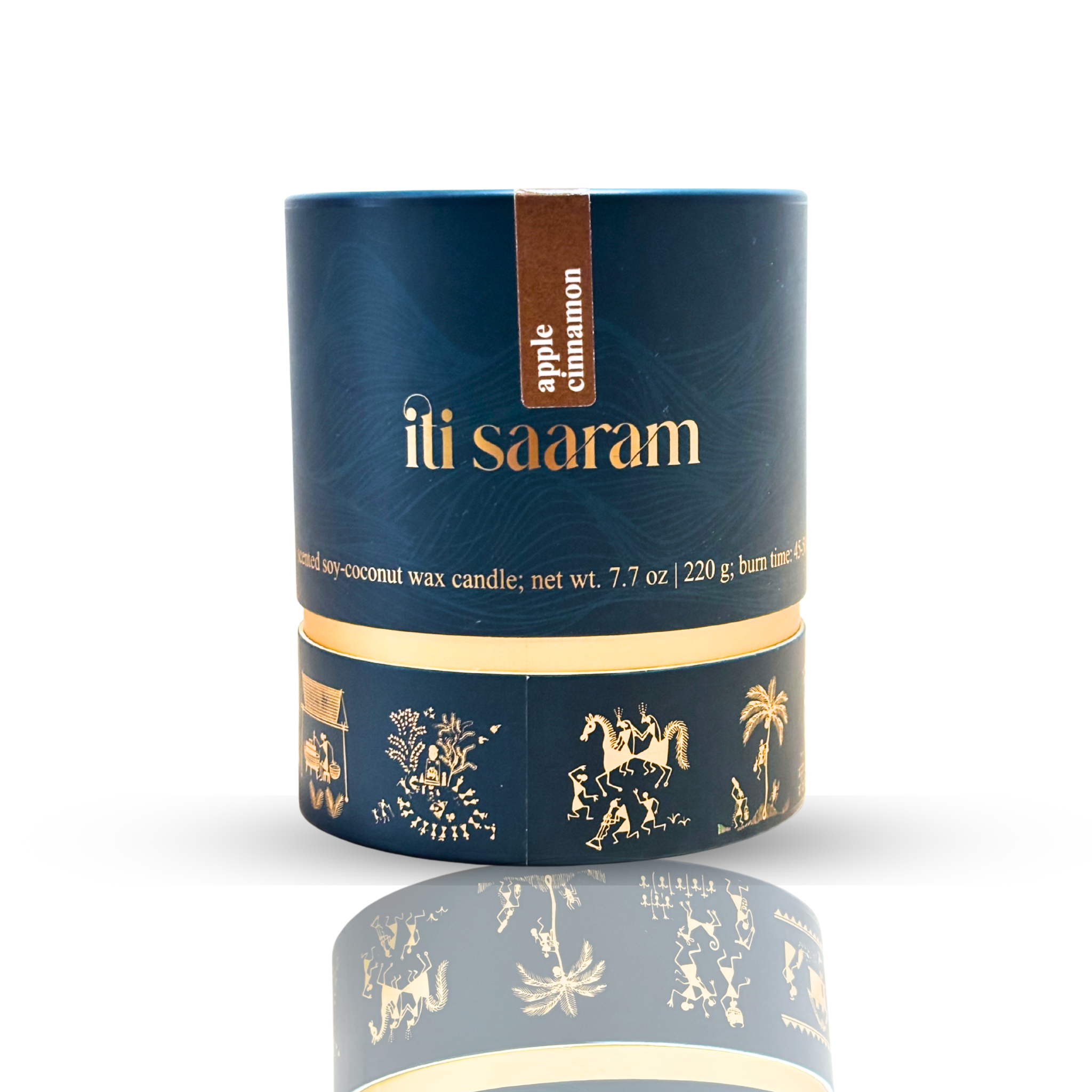 Apple Cinnmon | Winter Handcrafted Soy Wax Candle | Holidy Edition